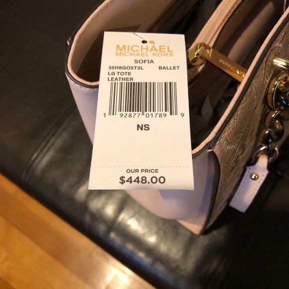 Michael Kors🔥SOFIA LARGE Floral Embroidered Tote - Picture 3 of 8